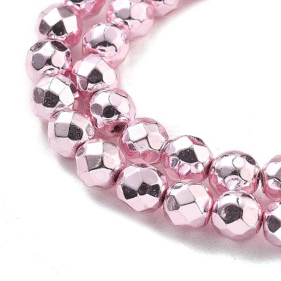 Electroplated Synthetic Non-magnetic Hematite Beads Strands G-B132-B01-01-1