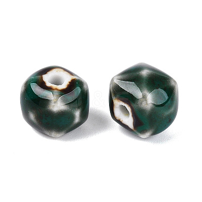 Vintage Handmade Porcelain Beads PORC-N013-18-05-1