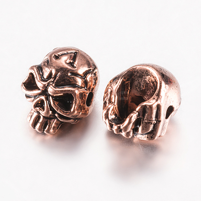 Tibetan Style Alloy Beads A-PALLOY-F200-11ARG-1