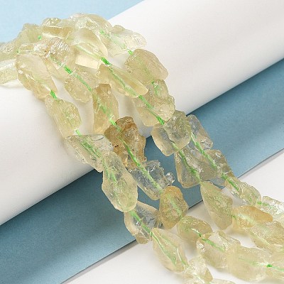 Raw Rough Natural Topaz Crystal Beads Strands G-I283-G05-01-1