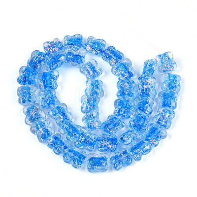 Handmade Lampwork Beads Strands LAMP-N028-03B-1