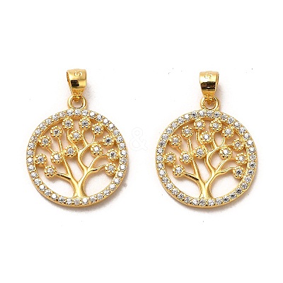 925 Sterling Silver Pendant STER-H110-17G-1