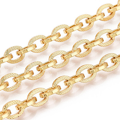 Brass Cable Chains CHC-T018-40G-1