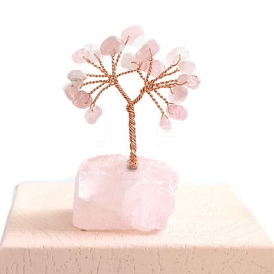 Natural Rose Quartz Sculpture Display Decorations PW-WGC5A46-01-1