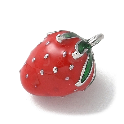 Brass Enamel Charms X-KK-P290-57P-1