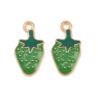 Alloy with Enamel Pendants AL-CBA9C31-07G-B-1