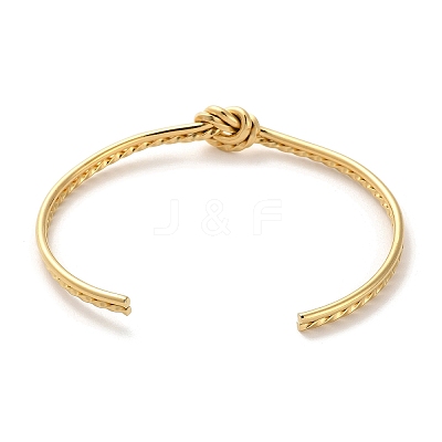Golden 304 Stainless Steel Cuff Bangles for Women BJEW-C050-01F-G-1