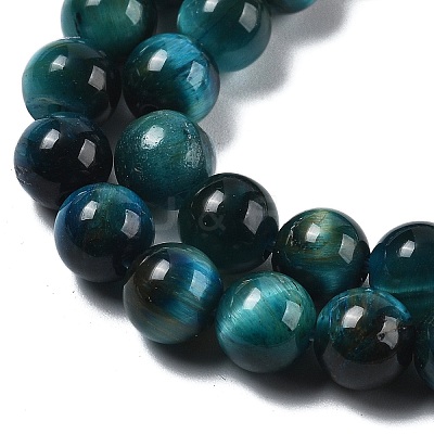 Natural Tiger Eye Beads Strands X-G-B133-A02-6MM-07-1