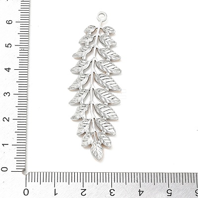 304 Stainless Steel Big Pendants STAS-F360-07GP-1