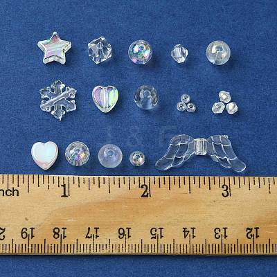 Transparent Acrylic Beads TACR-FS0001-43-1