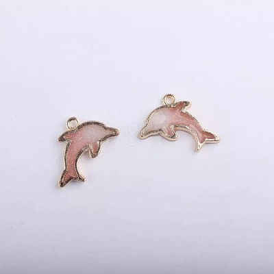 Alloy Enamel Pendants ENAM-TAC0001-38LG-02-1