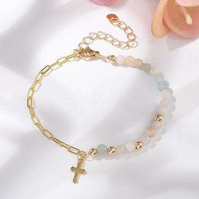 Charm Bracelets X-BJEW-JB05336-02-1