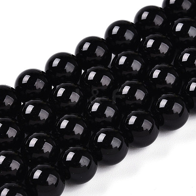 Glass Pearl Beads Strands HY-G002-01D-08-1