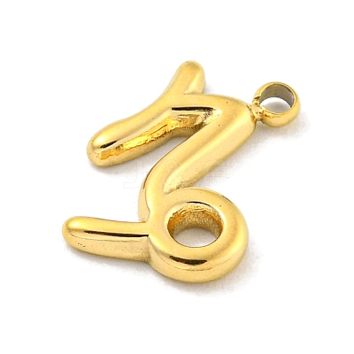 Real 18K Gold Plated PVD Vacuum Plating 304 Stainless Steel Pendants STAS-L278-002G-10-1
