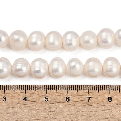 Natural Cultured Freshwater Pearl Beads Strands PEAR-I007-07Z-07C-1