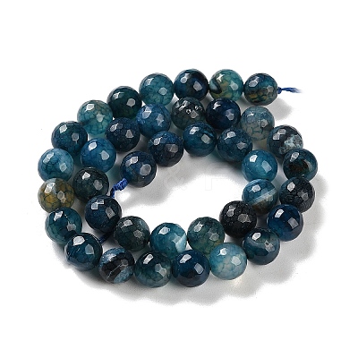 Natural Agate Beads Strands G-M437-C01-01B-1