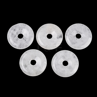 Natural White Jade Pendants G-P532-01A-29-1