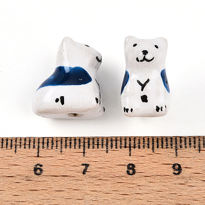 Handmade Porcelain Beads PORC-N009-09A-1