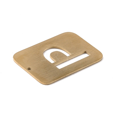 Ion Plating(IP) 304 Stainless Steel Pendants STAS-K216-49P-G-1