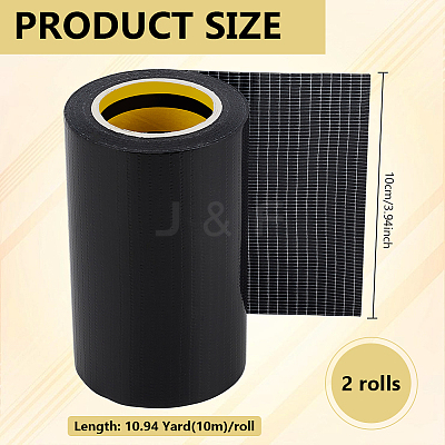 2 Rolls Self Adhesive Tape AJEW-BC0010-43-1