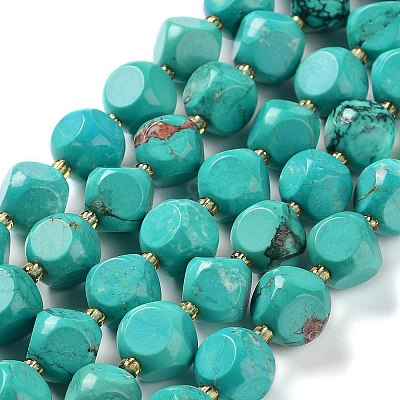 Synthetic Magnesite Bead Strands G-M367-22B-1-1