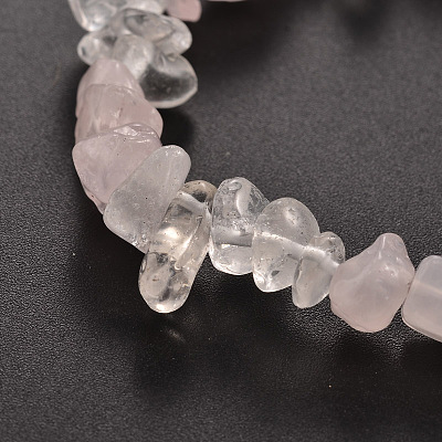 Chips Gemstone Beaded Stretch Bracelets BJEW-JB01825-1
