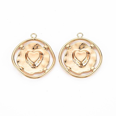 Brass Pendants KK-S356-701-1