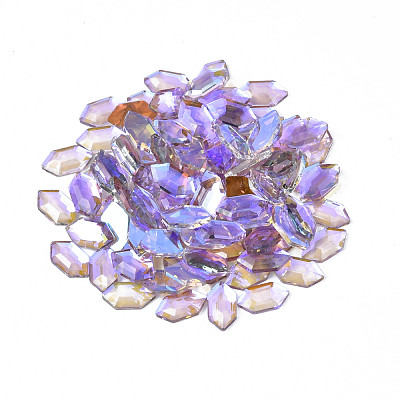 Glass Rhinestone Cabochons MRMJ-N027-044B-1
