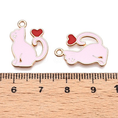 Alloy Enamel Pendants ENAM-T020-59C-1