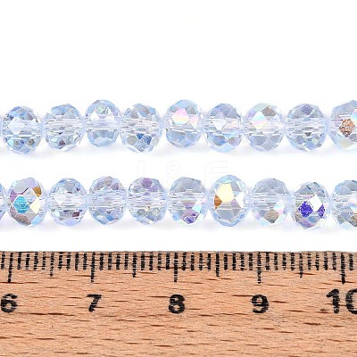 Transparent Glass Beads Strands X-EGLA-N016-6mm-02-1