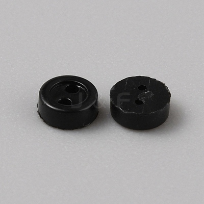Mini Resin Button FIND-WH0260-26R-1