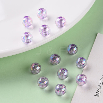 Transparent Acrylic Beads MACR-S370-B8mm-746-1