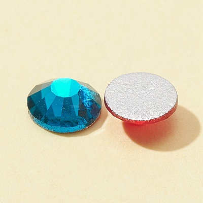 480Pcs 12 Colors Glass Flat Back Rhinestone RGLA-FS0001-05-1