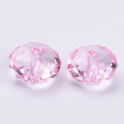 Transparent Acrylic Beads TACR-Q258-12mm-V-1