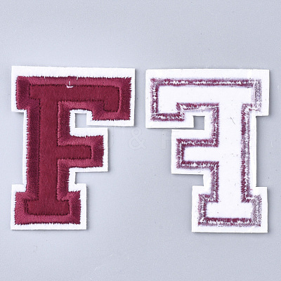 Computerized Embroidery Cloth Iron On Patches X-FIND-T030-064-F-1