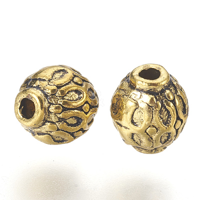 Tibetan Style Alloy Beads X-GLF0814Y-NF-1