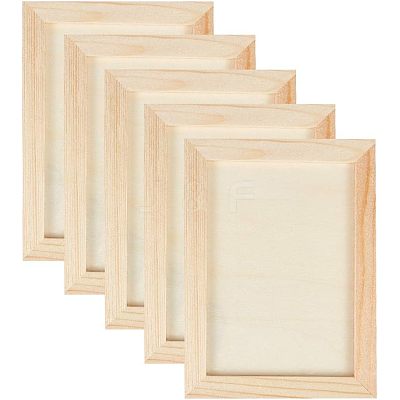 Wooden Painting Frames TOOL-WH0118-18-1