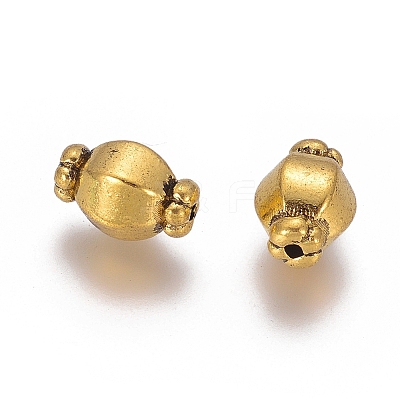 Tibetan Style Spacer Beads LS-GLF0527Y-1