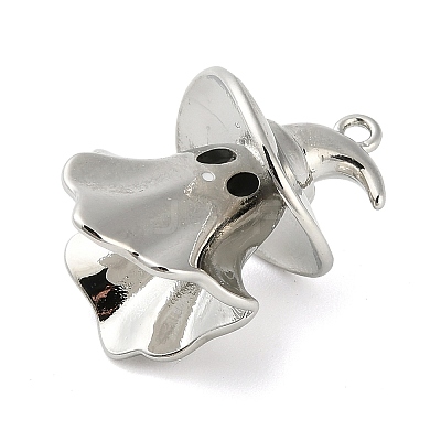 Halloween Brass Enamel Pendants KK-F915-01B-P-1