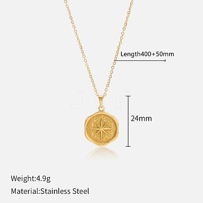 304 Stainless Steel Pendant Necklaces for Women FS-WG3C5F5-01-1