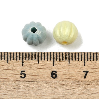 UV Plating Opaque Acrylic Beads OACR-B031-32-1