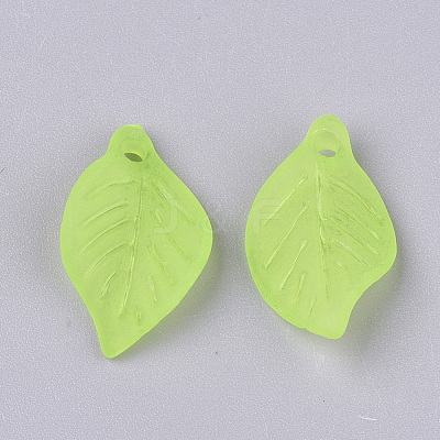 Transparent Acrylic Pendants X-FACR-R007-12-1