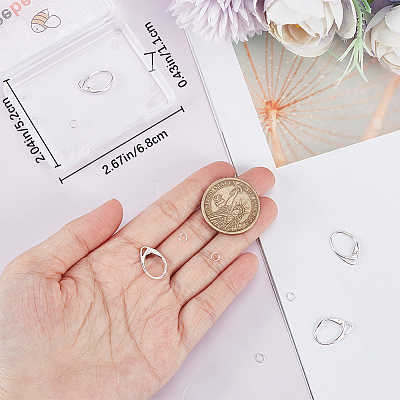 6Pcs 925 Sterling Silver Leverback Earring Findings FIND-BBC0002-66-1