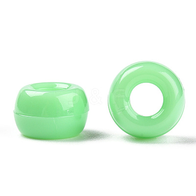 Opaque Plastic Beads KY-T025-01-F07-1