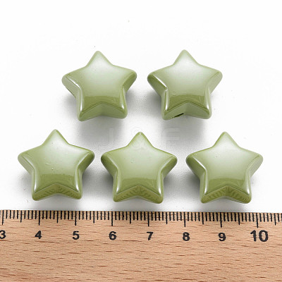 Opaque Acrylic Beads MACR-S372-02B-83-1