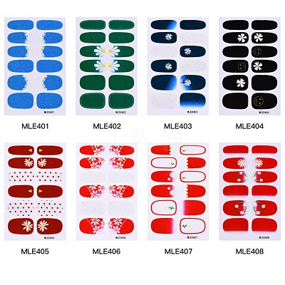 Full-Cover Wraps Nail Polish Stickers MRMJ-R086-MLE04-M-1