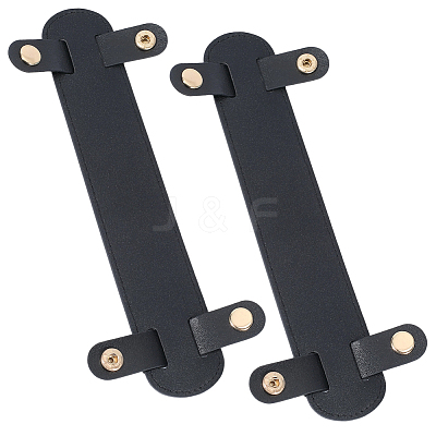 Imitation Leather Bag Strap Covers DIY-CL0001-73B-1