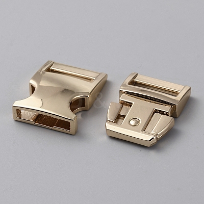 Zinc Alloy Side Release Buckles FIND-WH0420-38B-G-1