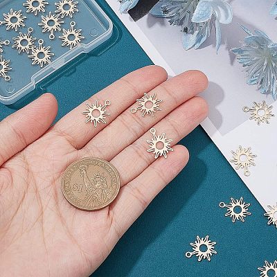 20Pcs Brass Charms FIND-FH0004-01-1