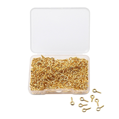 Iron Screw Eye Pin Peg Bails IFIN-YW0001-19G-1